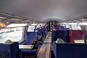 Sitze 1. Klasse in neuen Doppelstock TGV (©Foto: Martin Schmitz)